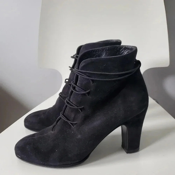 Robert  Clergerie suede heels bootie - Picture 7 of 10